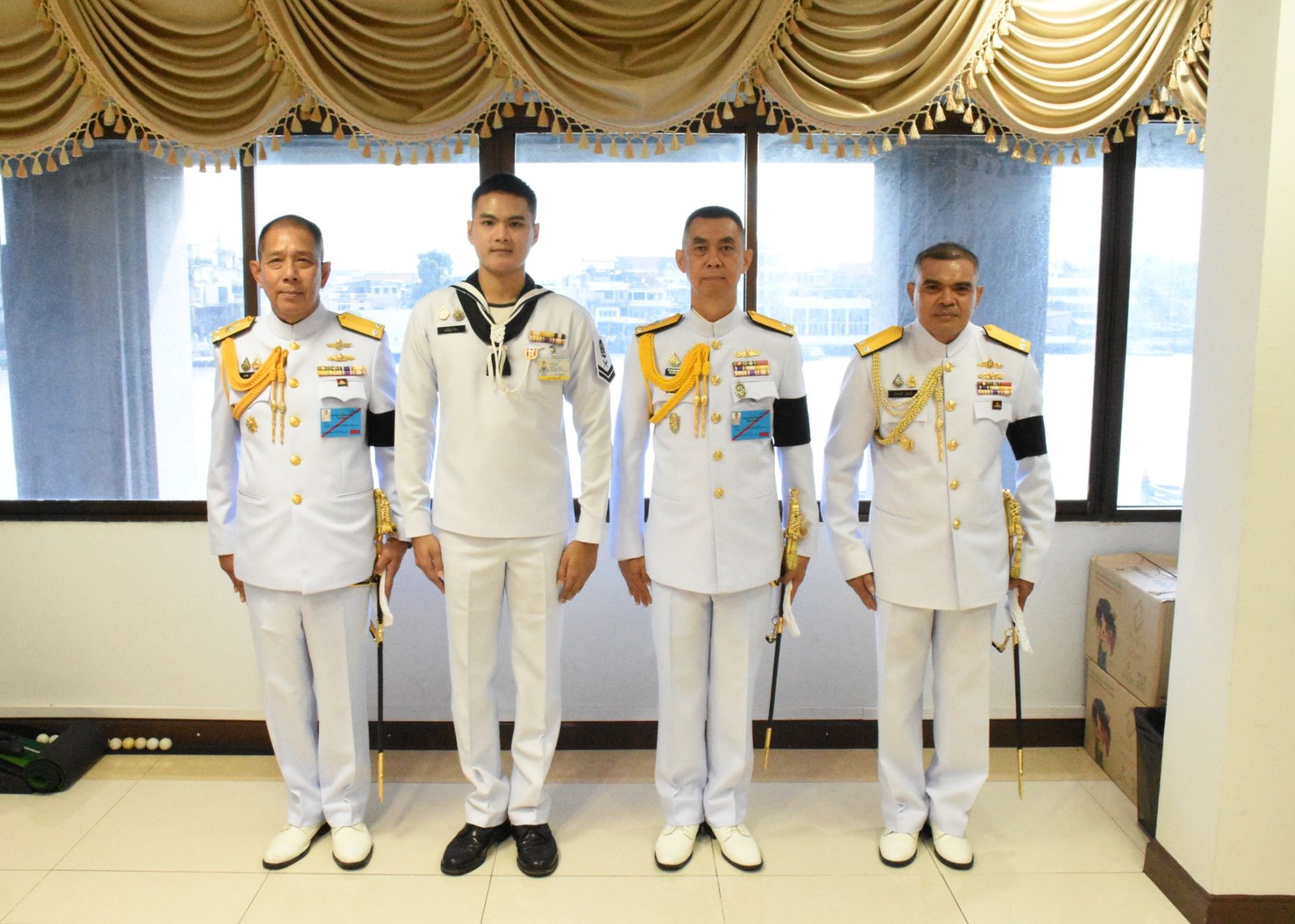 สง.ปรมน.ทร. ประกอบพิธีประดับเครื่องหมายยศให้แก่นายทหารประทวนภายในสังกัด